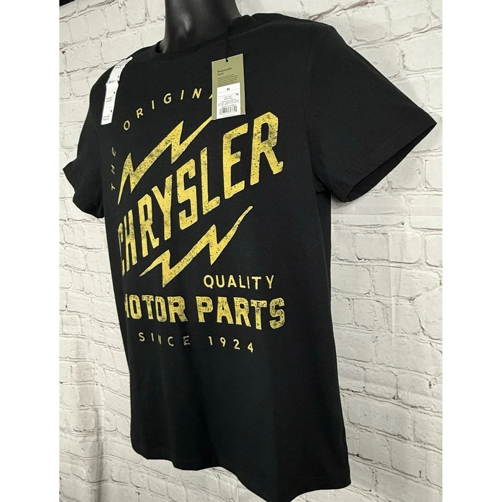 Goodfellow & Co T-Shirt Men's Med. Black Chrysler Quality Motor Parts Since 1924